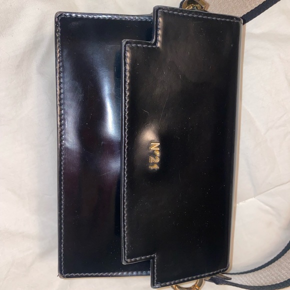 N.21 Black Mini Baguette Bag - Picture 9 of 9